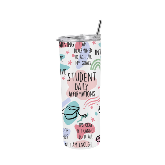 Student Daily Affirmation Tumbler