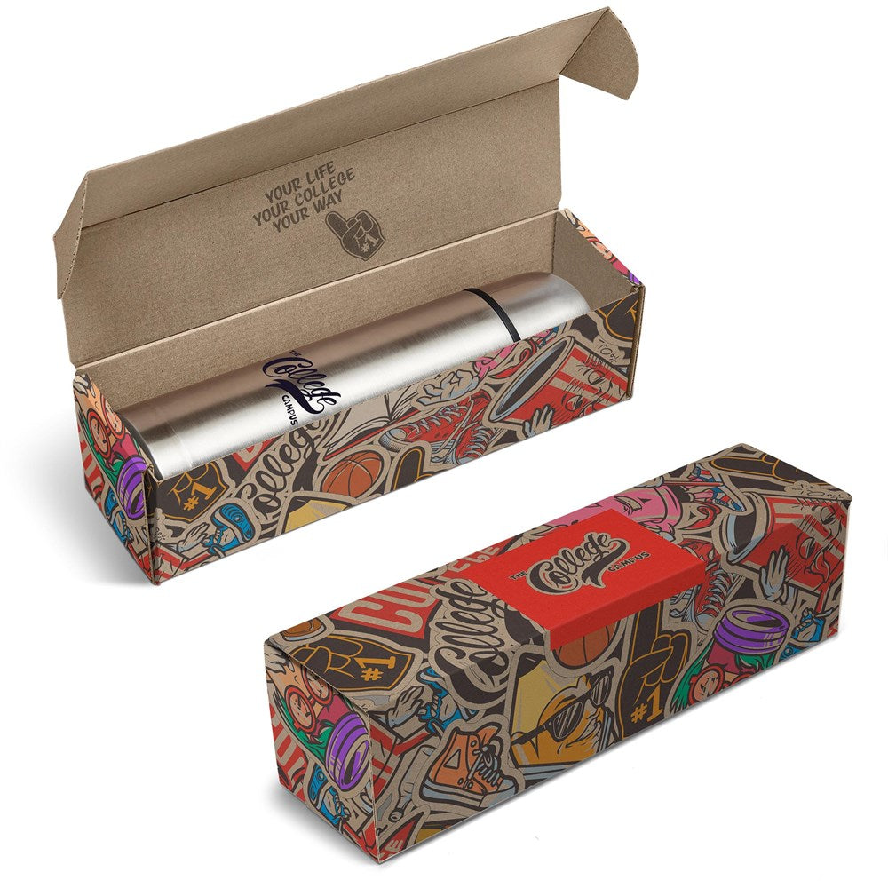 Consulate Flask in Bianca Custom Gift Box – Ogeh Creations