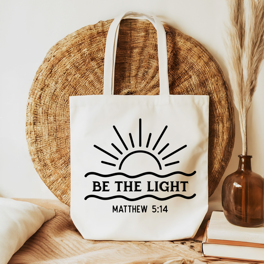 Be The Light Tote Bag